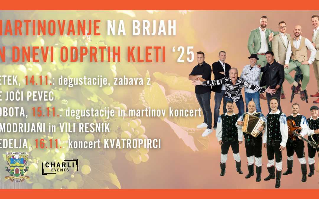 Martinovanje na Brjah, 14. 11. 2025, Brje