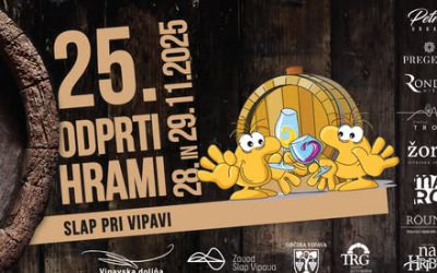 Odprti hrami Slap pri Vipavi, 28. in 29. 11. 2025, Slap