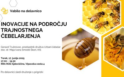 STROKOVNA DELAVNICA: INOVACIJE NA PODROČJU TRAJNOSTNEGA ČEBELARJENJA