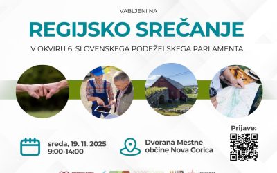 VABILO NA REGIJSKO SREČANJE GORIŠKE REGIJE